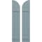Ekena Millwork Americraft 3-Board (2 Batten) Wood Joined Board-n-Batten Shutters w/ Arch Top, ARW101BQ311X77SBH, PR ARW101BQ311X77SBH - alternate 1